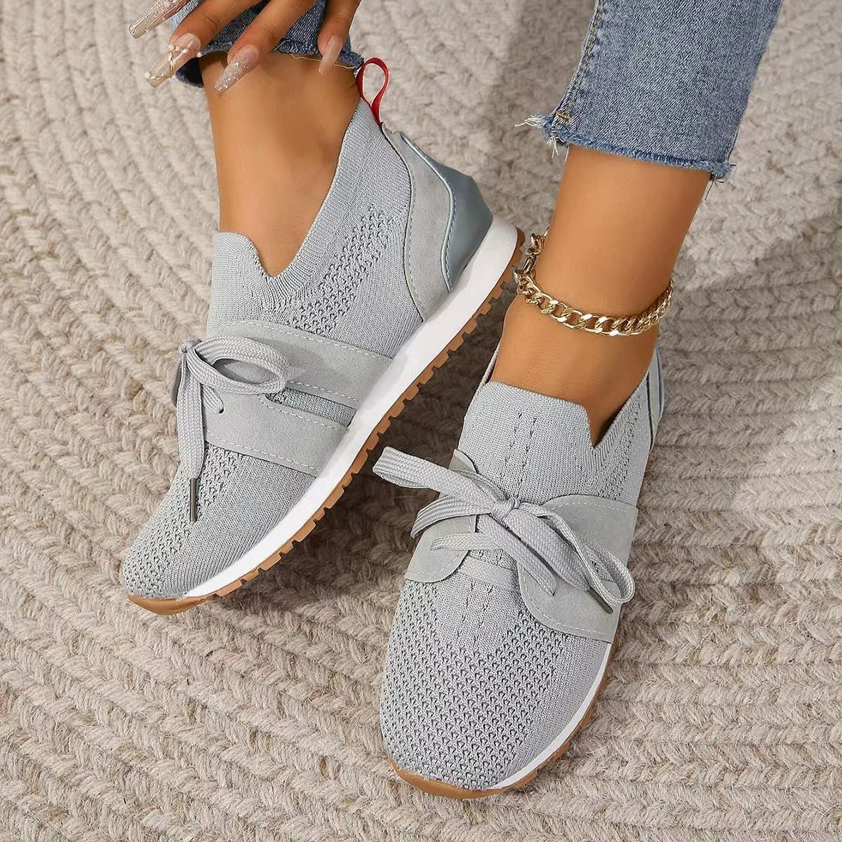 Baskets Femme Ultra Légères et Confortables