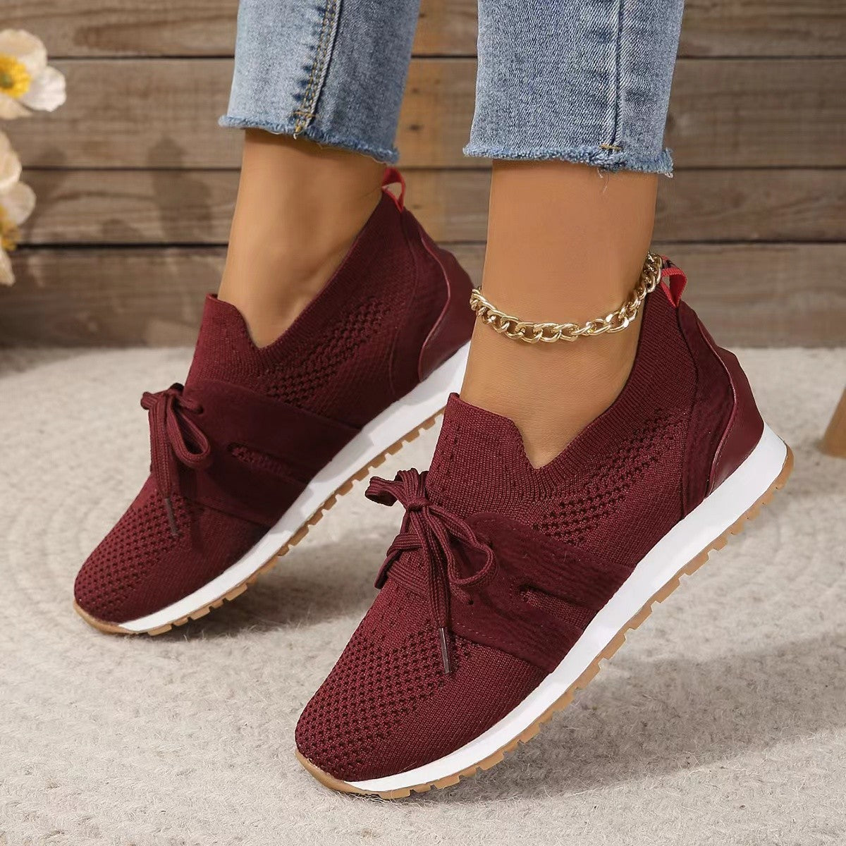 Baskets Femme Ultra Légères et Confortables
